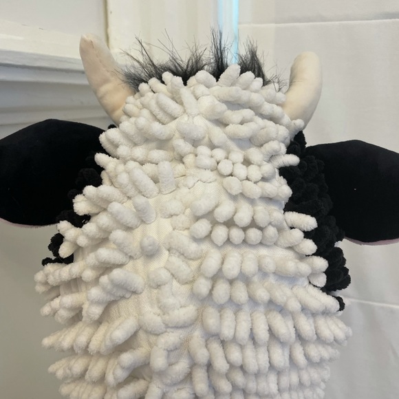 Baby Cow Complete Costume Horns Tail Hooves Chenille Boys Girls Soft Toddler NEW - Picture 8 of 8